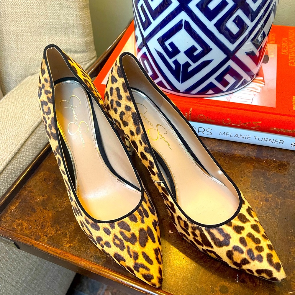 Leopard Heels